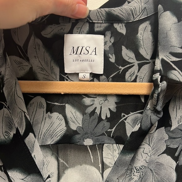 MISA dress - size small black and grey - Picture 2 of 6